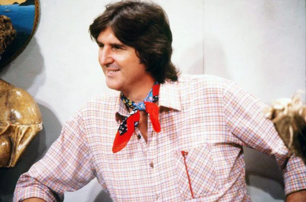 Sérgio Reis em Paraíso – 1a versão, 1982 — Foto: Acervo/Globo
